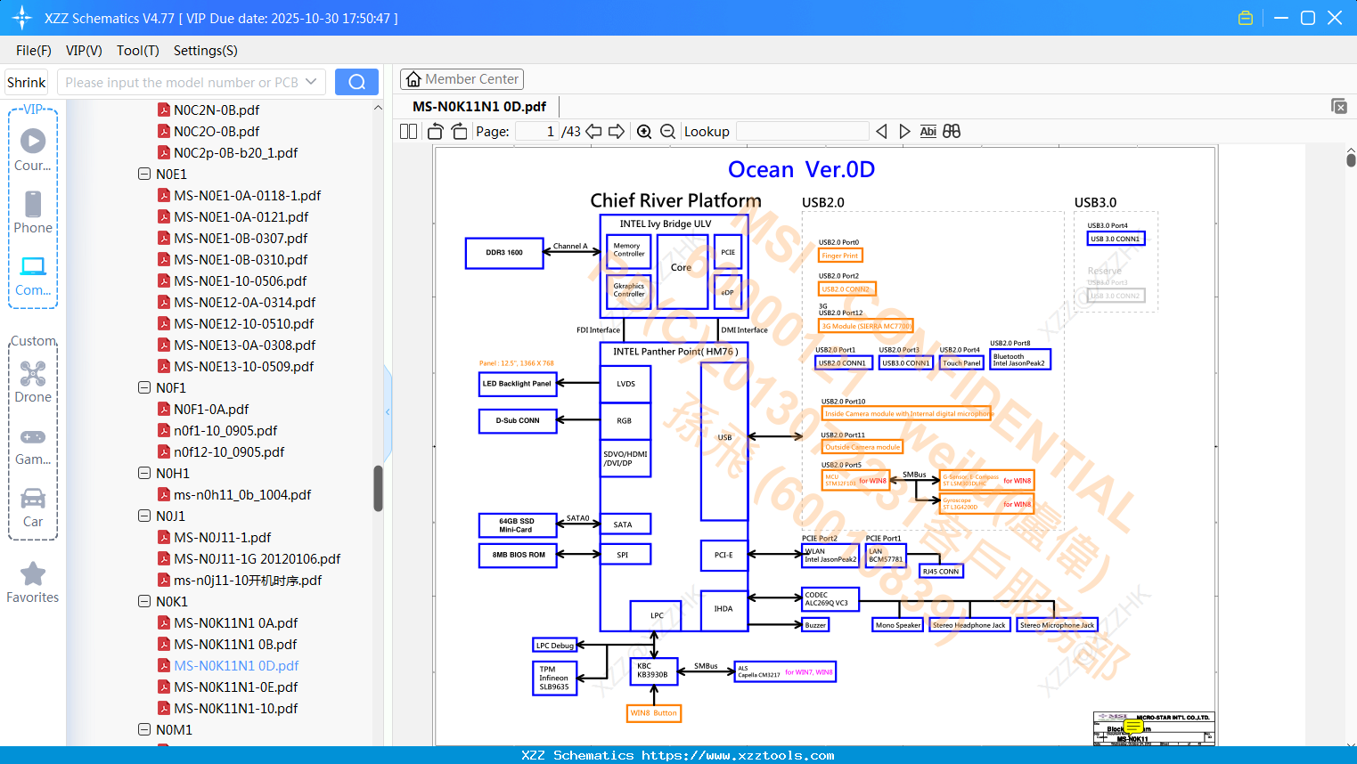 Laptop MSI MS-N0K11N1 0D